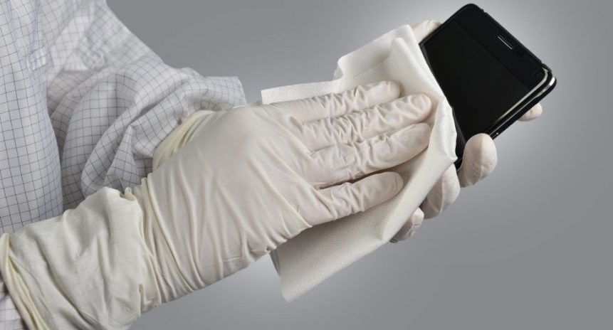 Găng tay nitrile sử dụng trong y tế và điện tử