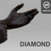 Găng tay Nitrile Diamond Grip (Màu đen)