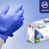 Nitrile Powder Free Examnination Gloves ( Dark Blue N2.7)