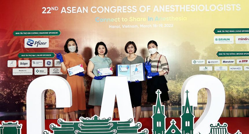 Vglobal Gloves participated in the 22nd Asean congress of anesthesiologists in Hanoi