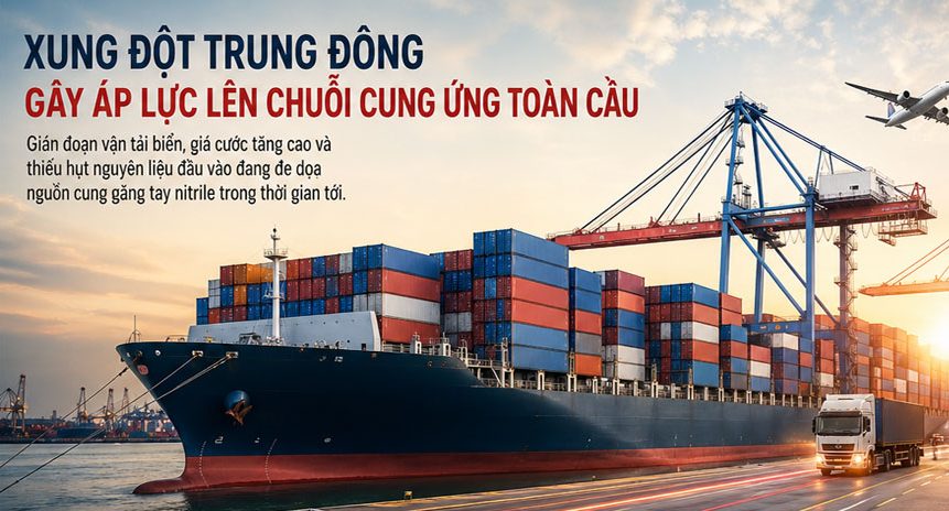 Nguy cơ thiếu hụt găng tay nitrile: Tín hiệu cảnh báo từ thị trường toàn cầu